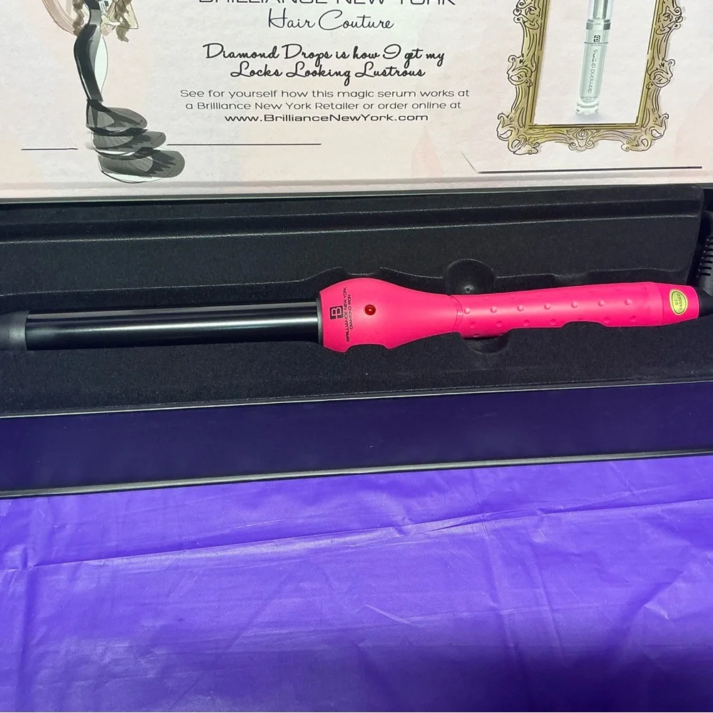 Hair Couture by Brilliance NY 1 in Curling Wand NIB‎ w tag